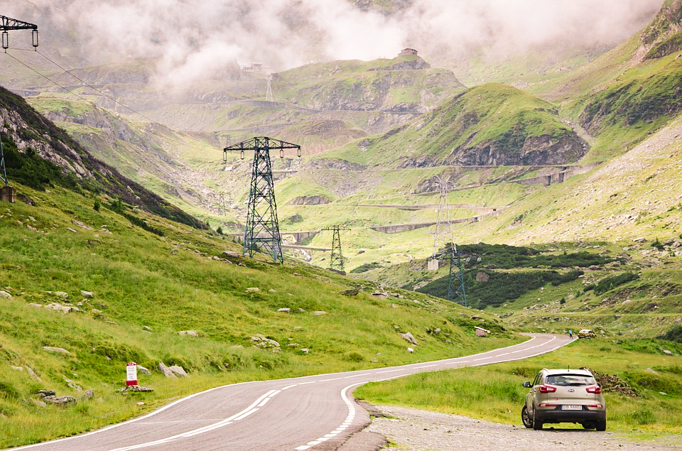 Transsylvanië, Roemenië,  Transfăgărășan, Făgărășan, Top Gear, route, weg, berg, natuur